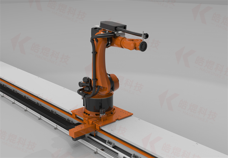 全封閉機(jī)器人第七軸""